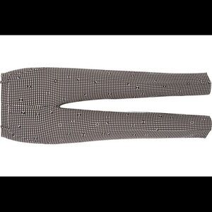 Carven checked crepe slim-leg pants